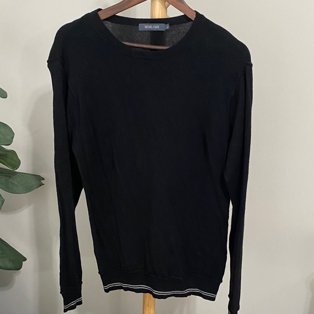 *Michael Stars Classic Black Knit Top